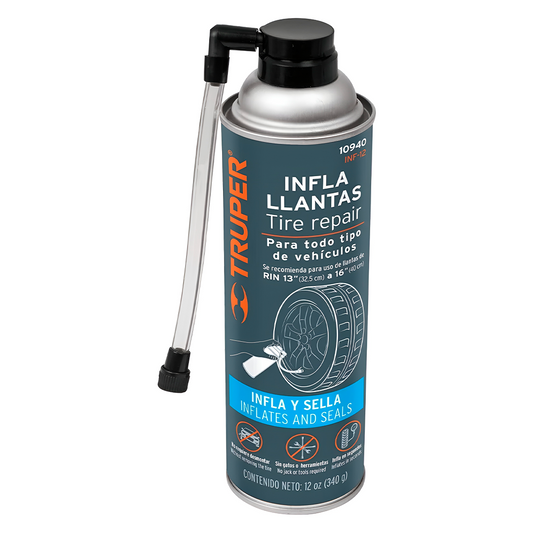 Inflallantas de 12 oz (340 g), Truper