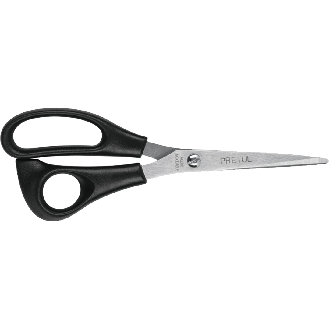 Tijera 7' de acero inoxidable para casa y oficina, Pretul