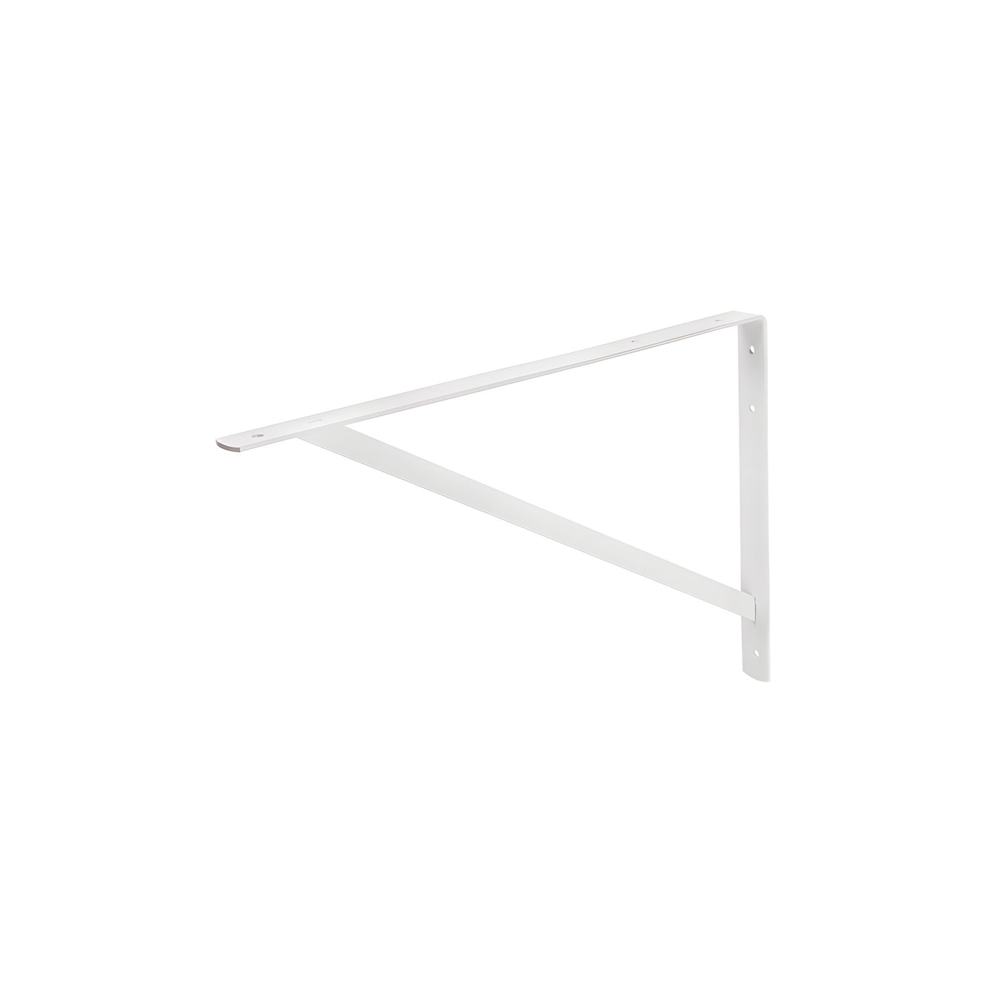 Ménsula de acero reforzada blanca 13 x 20', Fiero