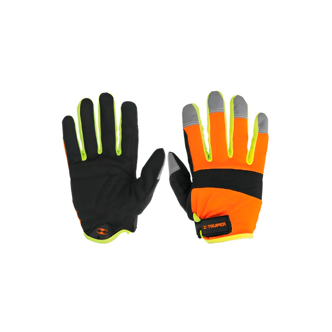 Guantes para mecánico, alta visibilidad, Truper