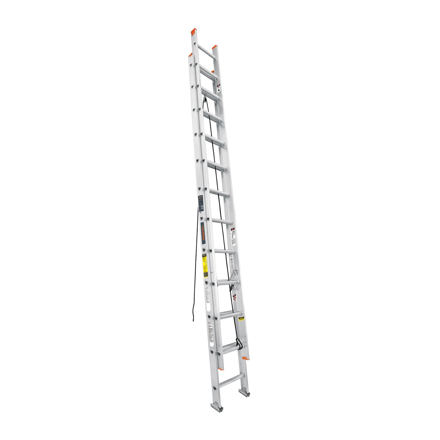 Escalera de extensión, tipo II, 24 peldaños, Truper 16759