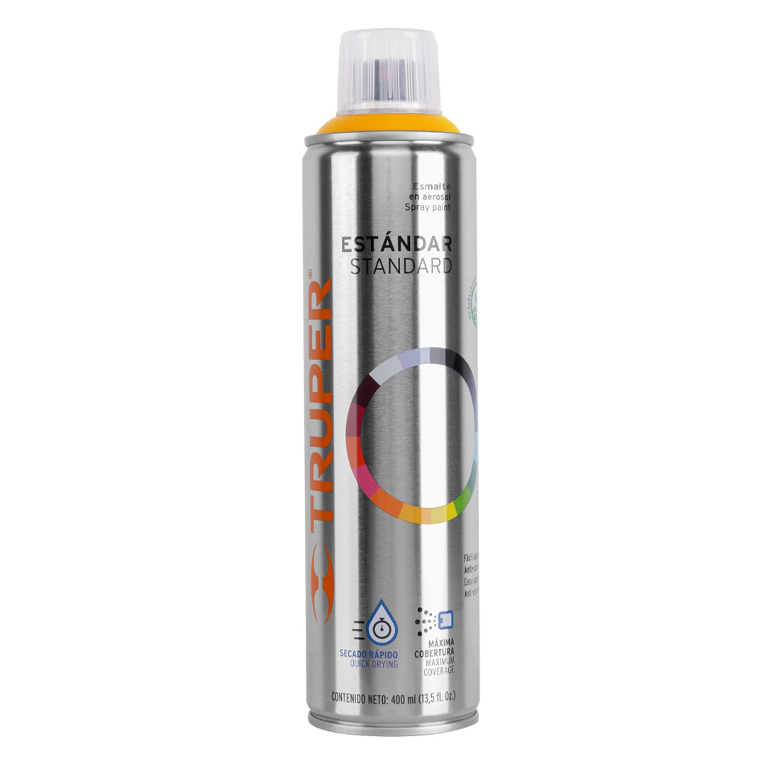 Pintura en aerosol, amarillo, bote esbelto, 400 ml 19042