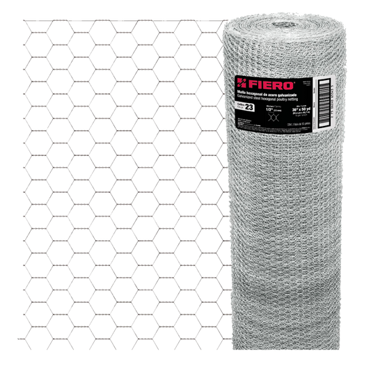 ROLLO DE MALLA HEXAGONAL 45mx0.9m CAL 23 ABERTURA 13mm MAHE-1309 FIERO 44655