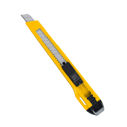 Cutter 9 mm plástico, Pretul