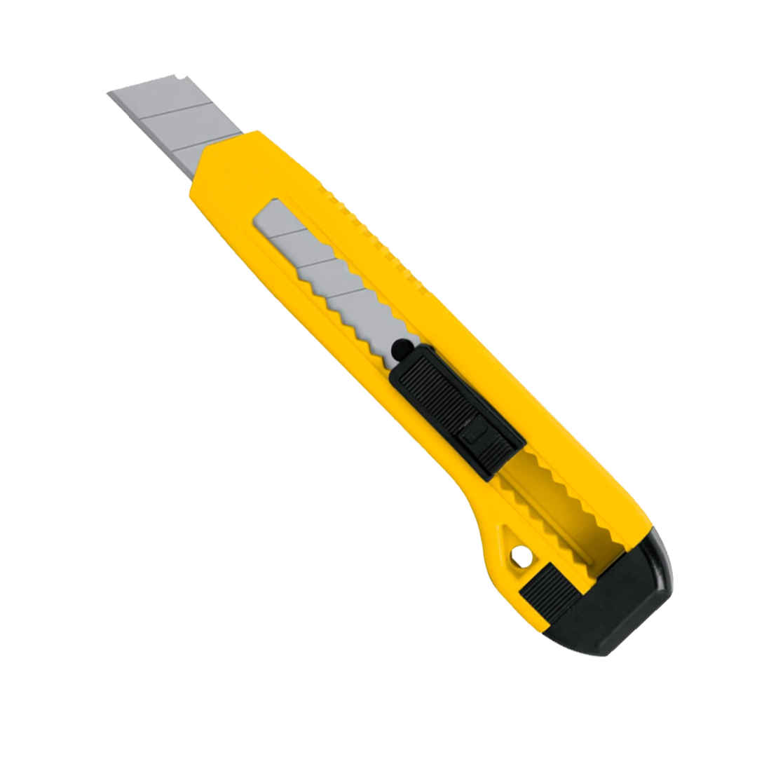 Cutter 18 mm plástico, Pretul 22405