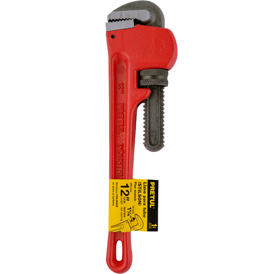 Llave stilson 12' cuerpo de hierro maleable, Pretul 22012