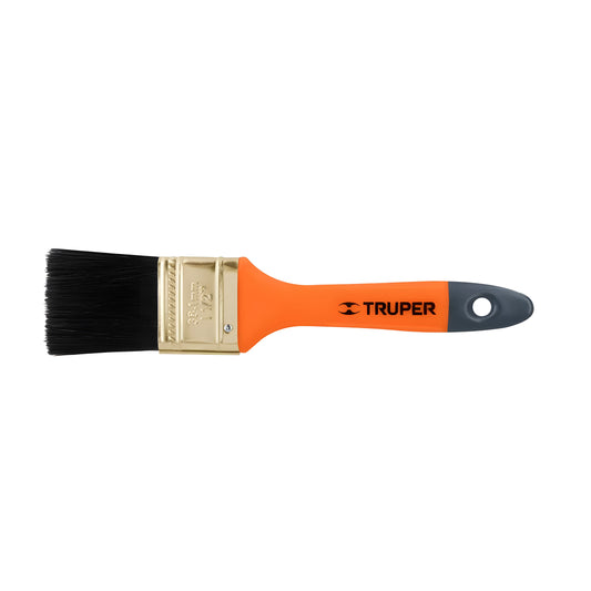 Brocha profesional de 1-1/2' con mango de plástico, Truper