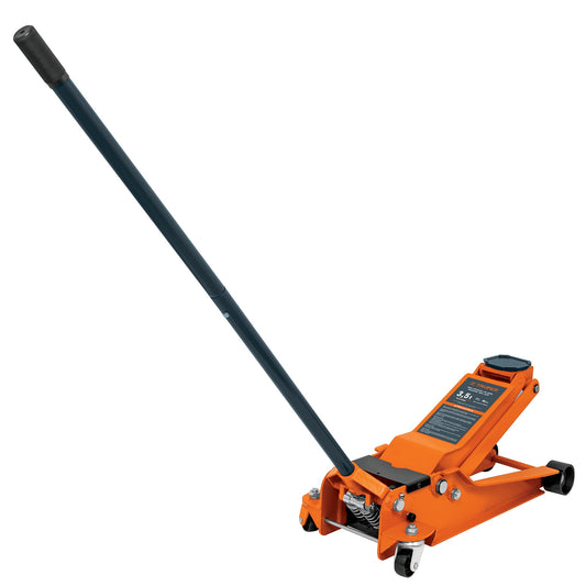 Gato hidráulico profesional de patín,3.5t, elevación rápida, Truper