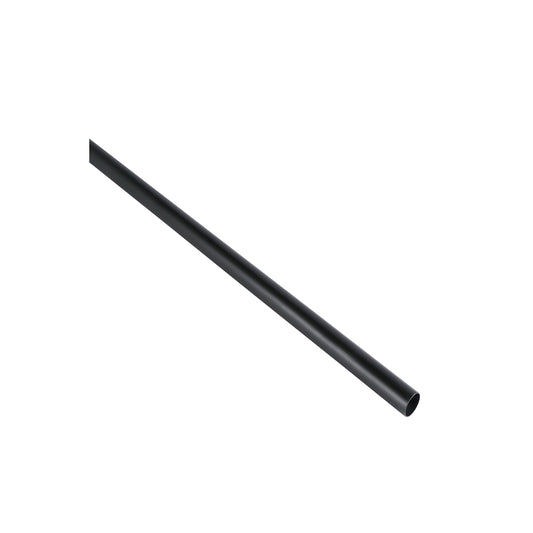 Tubo redondo de 3.0 m negro para closet, Hermex