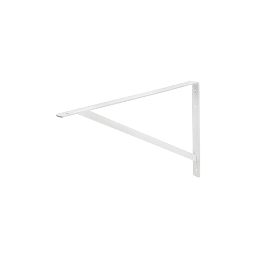 Ménsula de acero reforzada blanca 13 x 20', Fiero