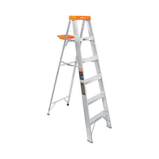 Escalera de tijera tipo ll 5 peldaños y bandeja, Truper 10335