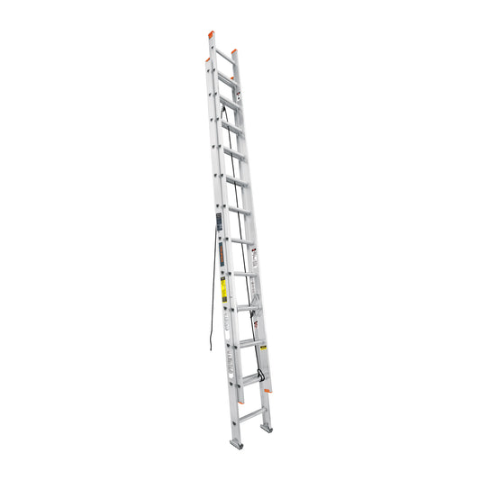 Escalera de extensión, tipo II, 24 peldaños, Truper 16759