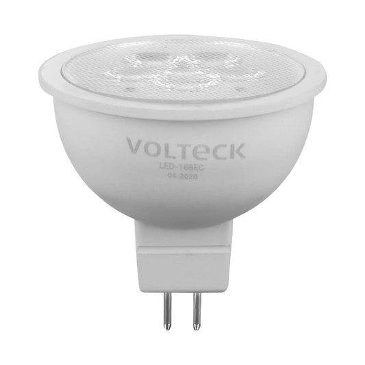Lámpara de LED 6 W tipo MR 16 base GU5.3 luz cálida, blíster 46179, Volteck