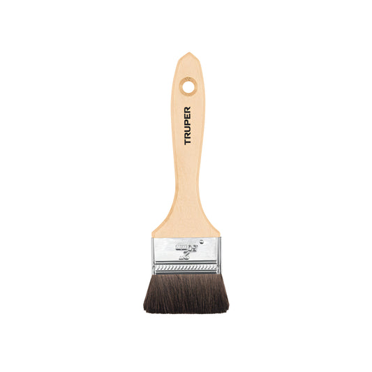 Brocha pelo de camello de 2' con mango de madera, Truper 12468