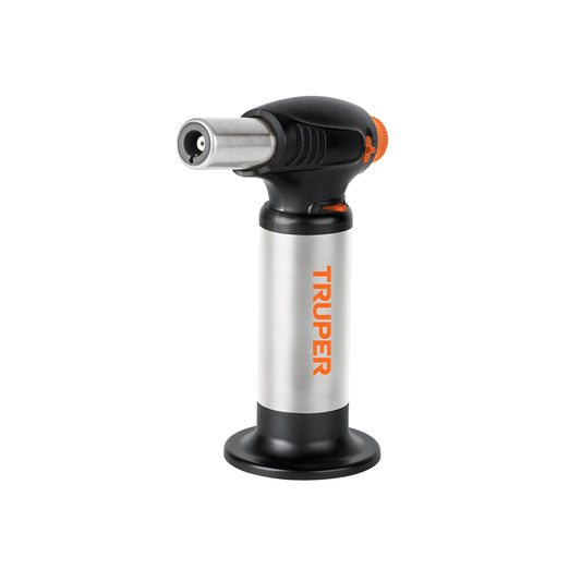 Mini Soplete recargable de gas butano, Truper