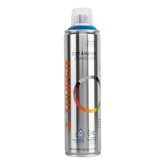 Pintura en aerosol, azul holandés, bote esbelto, 400 ml