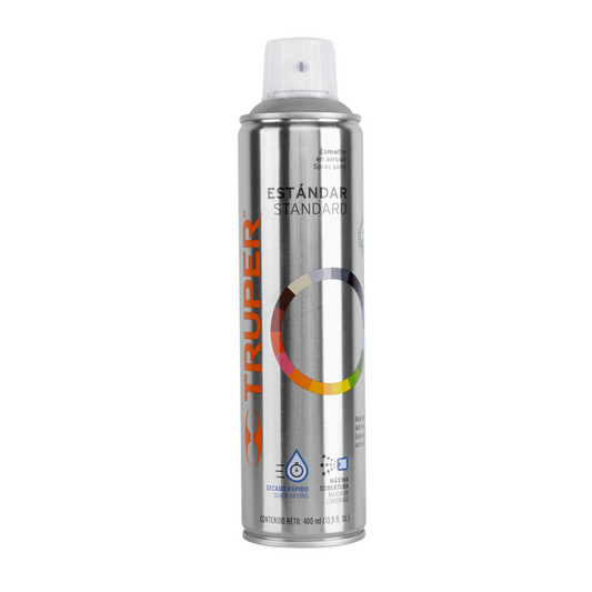 Pintura en aerosol, gris claro, bote esbelto, 400 ml