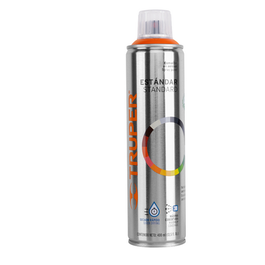 Pintura en aerosol, naranja, bote esbelto, 400 ml